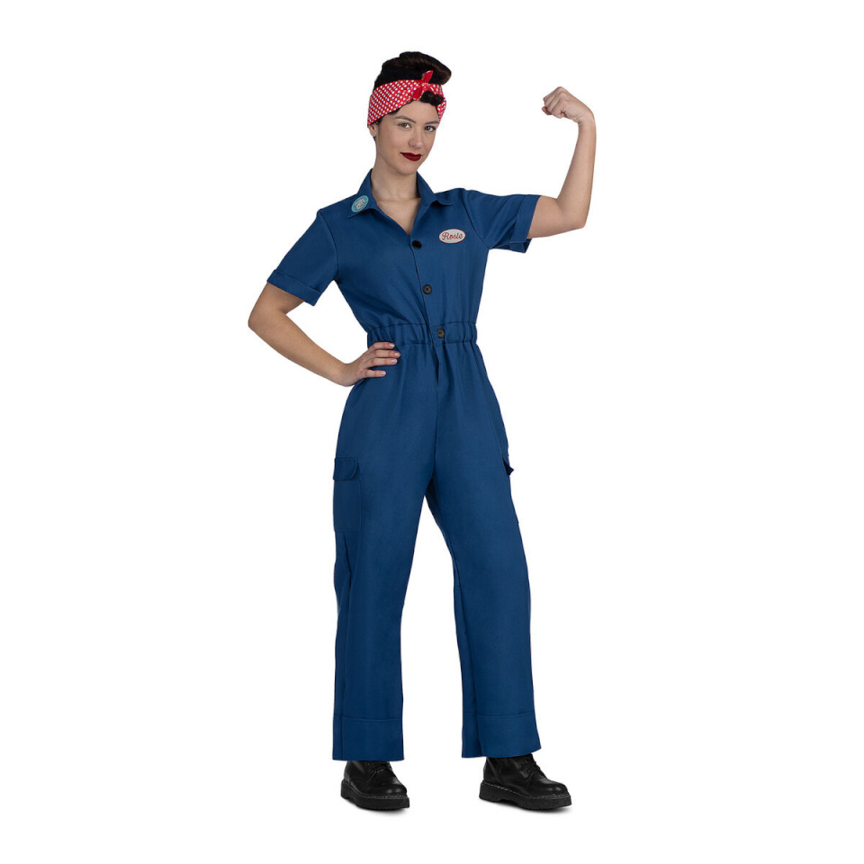 Maskeraadi kostüüm täiskasvanutele My Other Me Rosie the Riveter (3 Tükid, osad) S