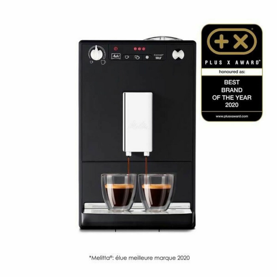 Melitta Superautomaatne kohvimasin E950-101 SOLO 1400 W must 1400 W 15 bar 1,2 L