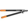 Fiskars oksakäärid L74 PowerGear II Bypass Geared Lopper, 55cm, must/oranž