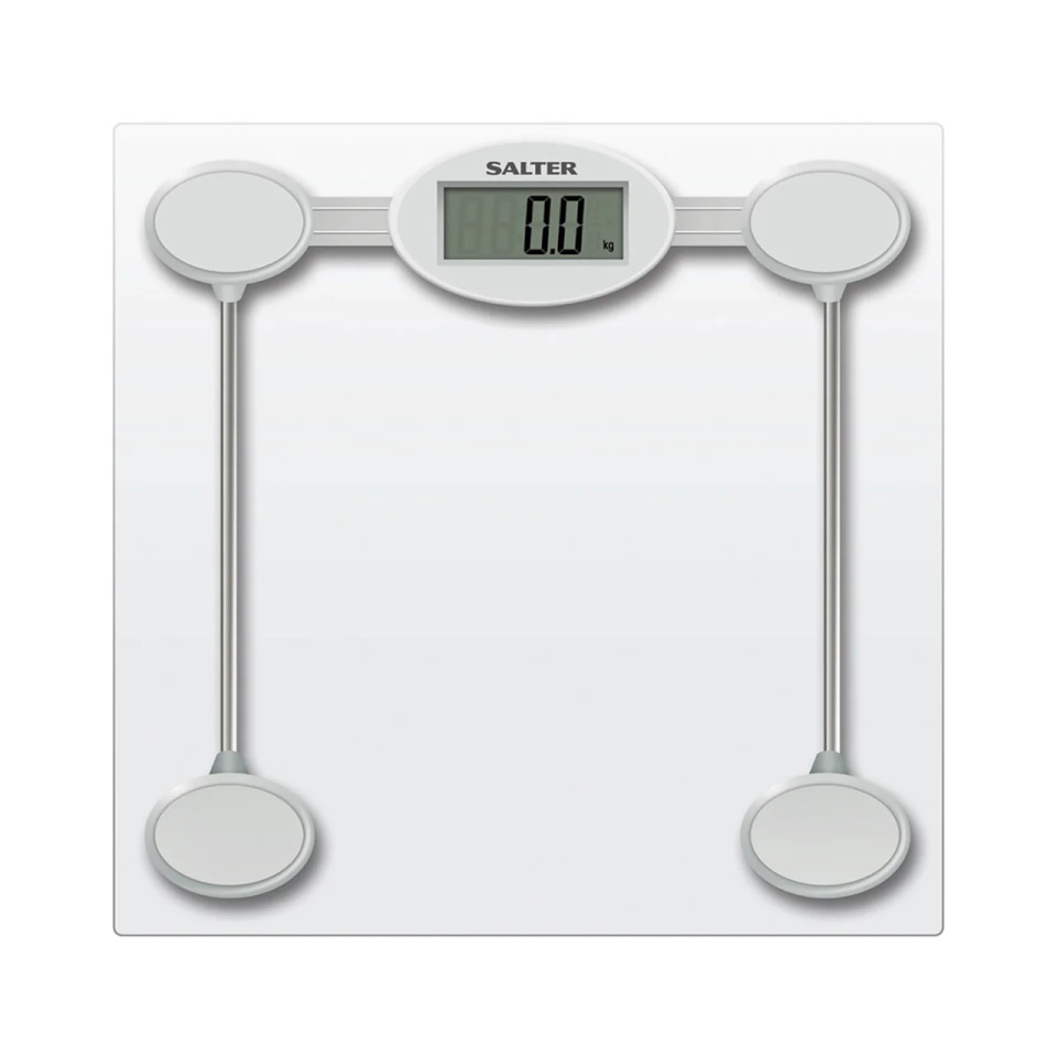 Salter vannitoakaal 9018S SV3RCFEU16 Glass Electronic Bathroom Scale, läbipaistev