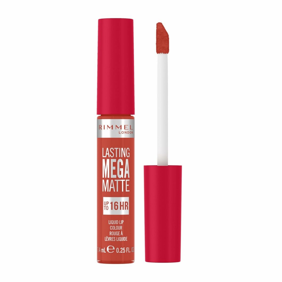 Rimmel London Vedel huulepulk Lasting Mega Matte Nº 920 Scarlet Flames 7,4ml