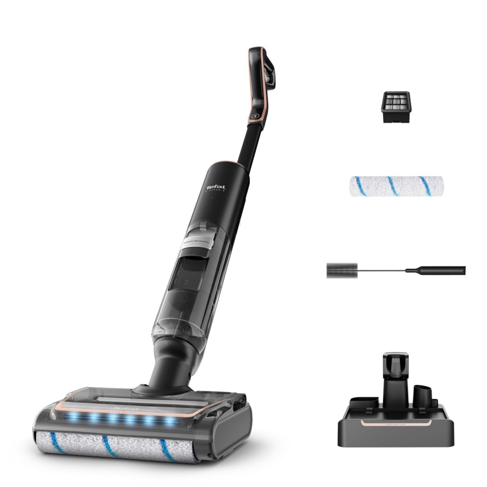 Tefal varstolmuimeja X-Clean 7 Wet-Dry Vacuum Cleaner, must