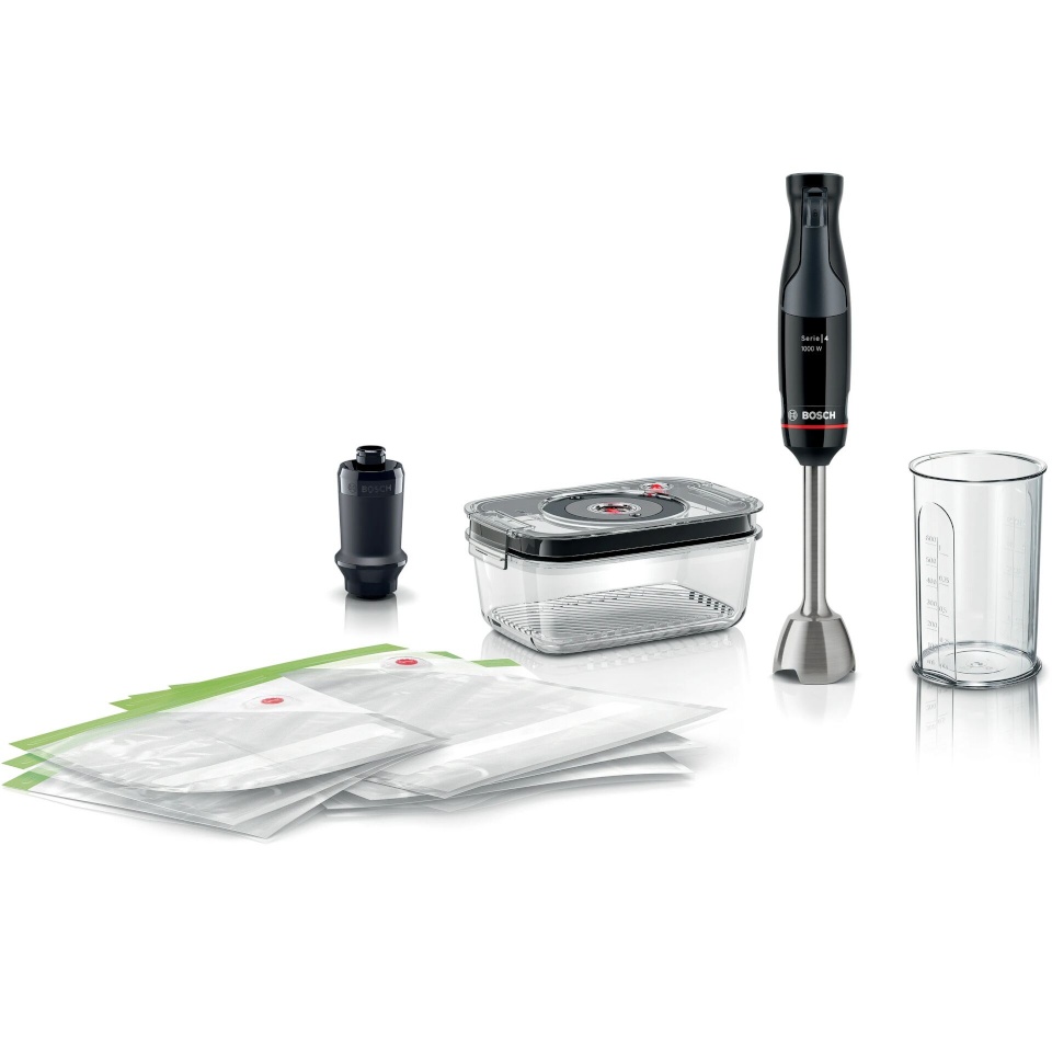 Bosch saumikser MSM 4B6V2 ErgoMaster Serie 4 Hand Mixer, must