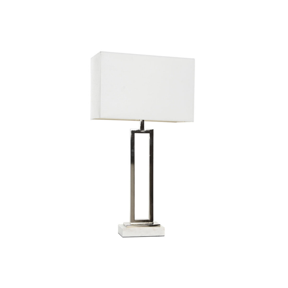 Home ESPRIT laualamp valge Hõbedane 50 W 220 V