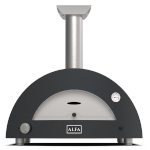 Alfa Forni pitsaahi Moderno 2 Hybrid Pizza Oven, tumehall