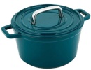 Cs Kochsysteme malmpott 085117 Alpen Cast Iron Pot, 14cm, sinine