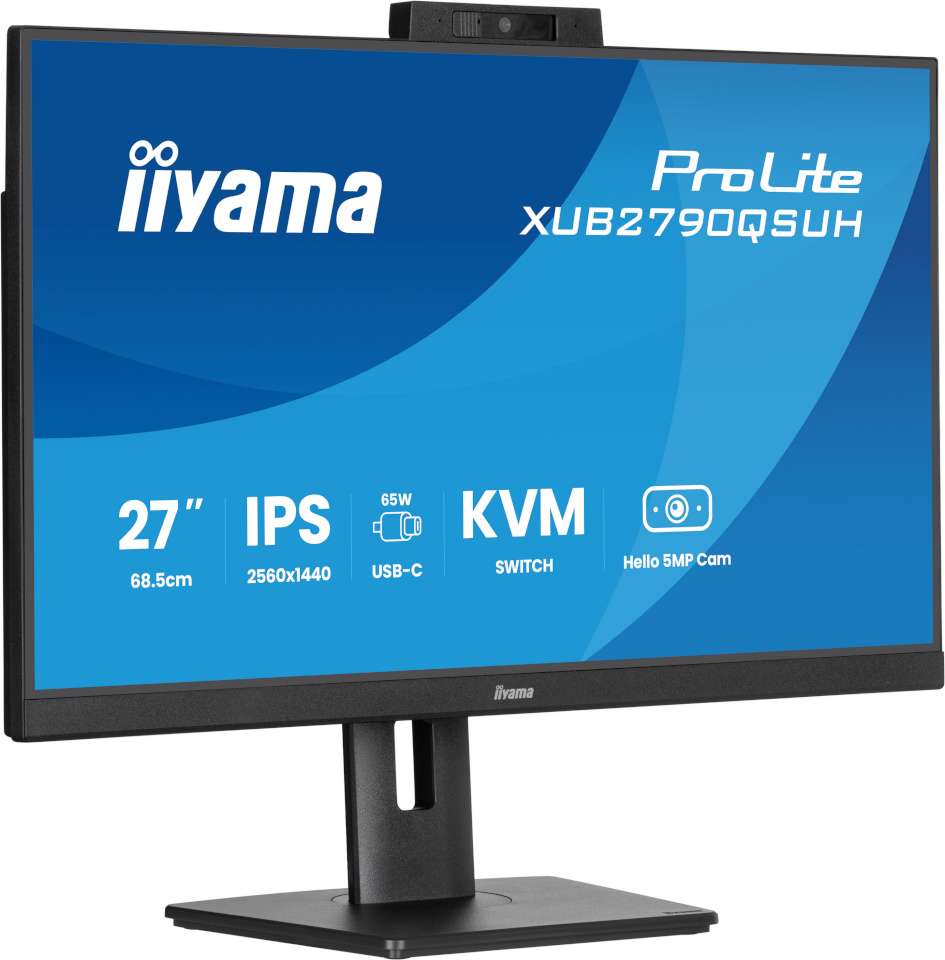 iiyama monitor 68.5cm (27") XUB2790QSUH-B2 16:9 HDMI+DP+USB-C