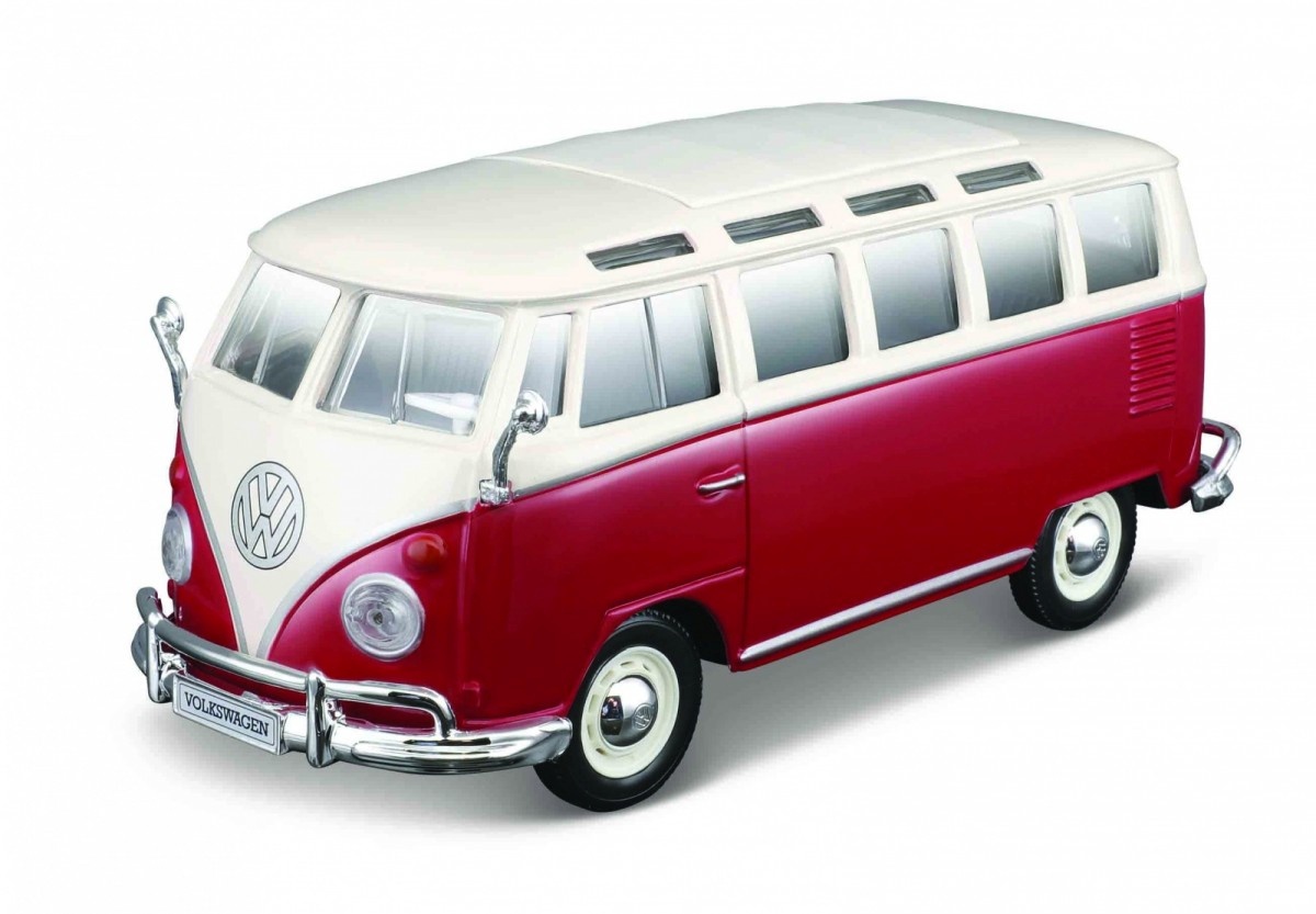 Maisto Model Volkswagen Van Samba 1/24 kit