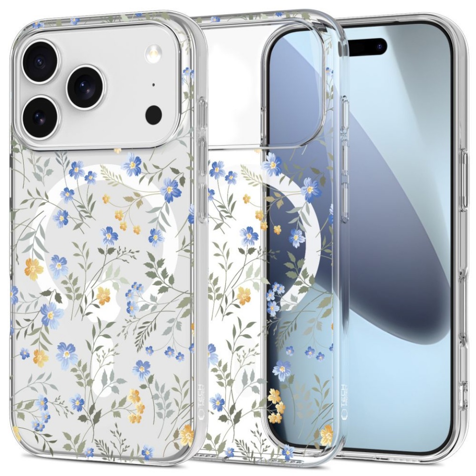 Tech-Protect FLEXAIR MagSafe iPhone 17 Pro Max SPRING FLOWERS