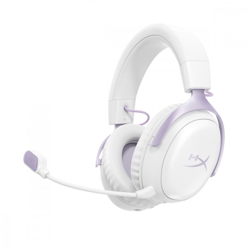 HyperX kõrvaklapid Gaming Headset Cloud III S Wireless Lavender - D95DFAA
