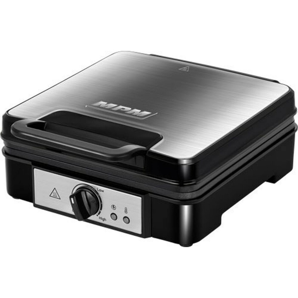 MPM vahvliküpsetaja MGO-36M Waffle Maker, hõbedane/must