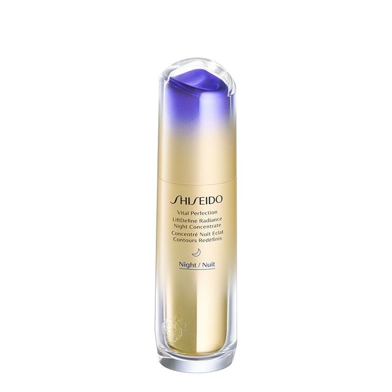 Shiseido näoseerum Vital Perfection LiftDefine Radiance Night Concentrate 80ml, naistele
