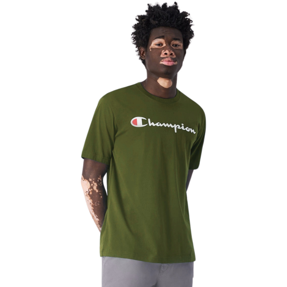 Champion T-särk meestele SS Tee Oliwkowa 220256 GS573 suurus XXL