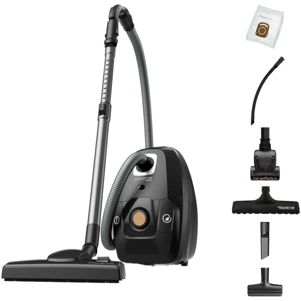 Rowenta tolmuimeja RO6189 Green Force Effitech Canister Vacuum Cleaner, must