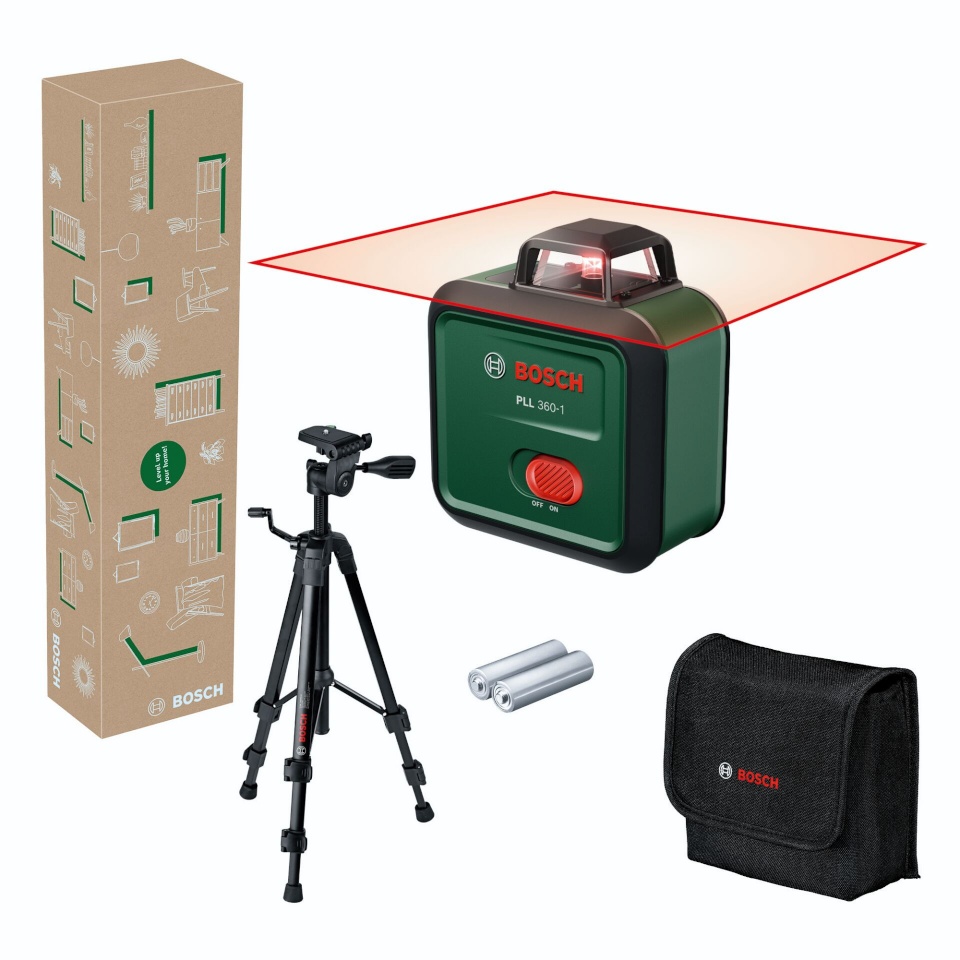 Bosch mõõtevahend PLL 360-1 Set Linienlaser