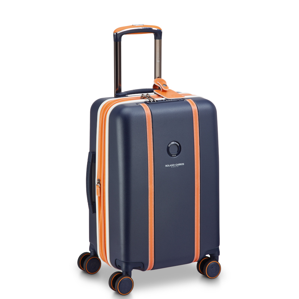 Delsey reiekohver Cadence pikendatav 55cm Roland Garros, sinine