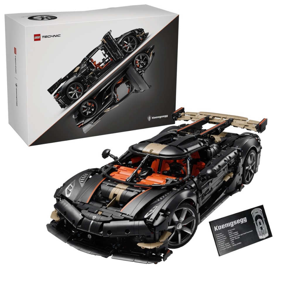Lego klotsid TECHNIC 42232 Koenigsegg Sadair's Spear Megacar