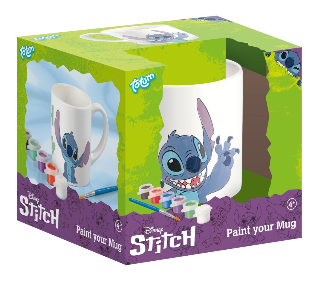 Totum Disney STITCH keraamiline värvitav kruus, 700154