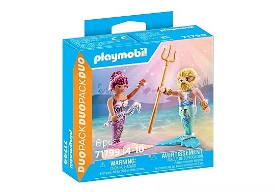 Playmobil klotsid 71799 DuoPack 71799 Mermaid and Triton