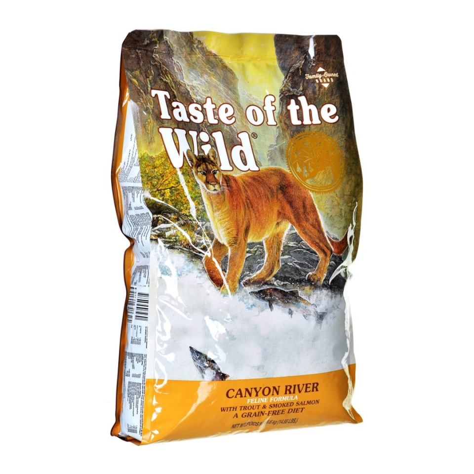 Taste Of The Wild kuivtoit kassile Canyon River, 6,6kg