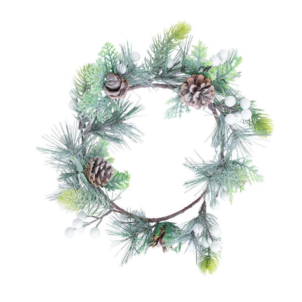 H4Y pärg Greenland, 20cm, valged marjad