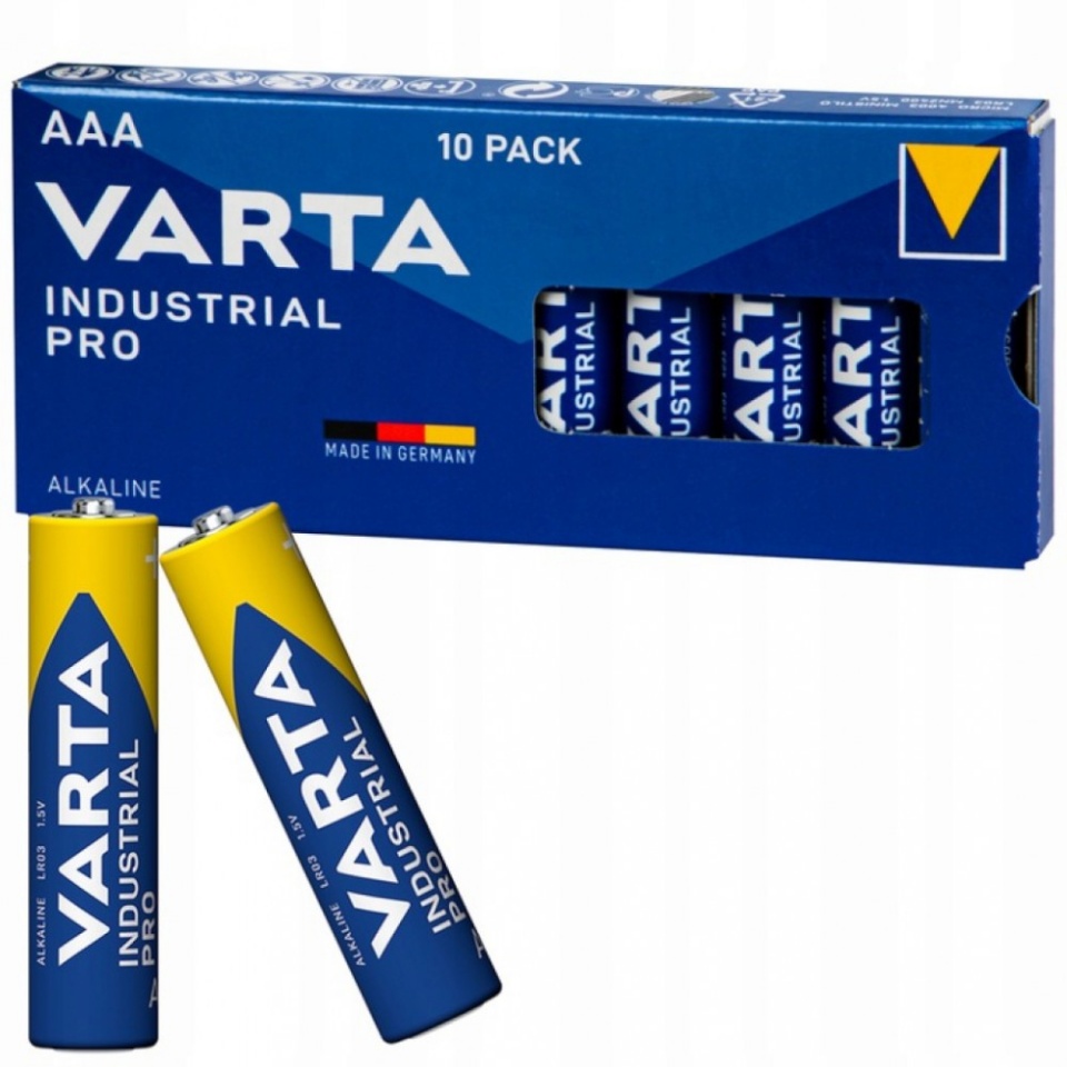 Varta patarei Alkaline R3 industrial PRO 10tk