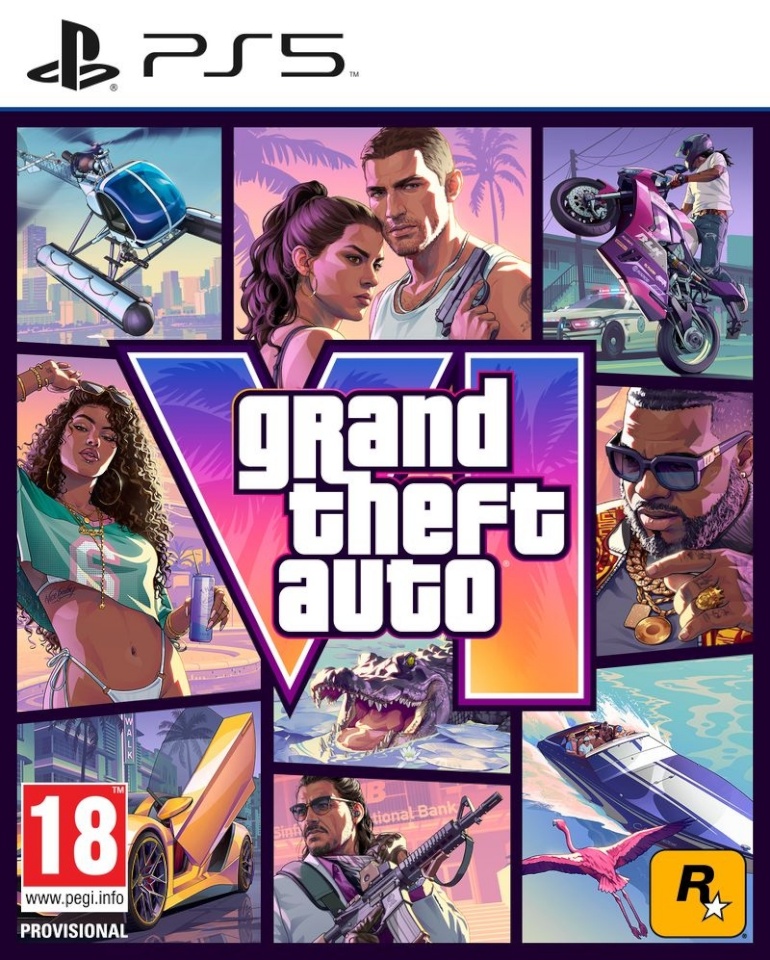 PlayStation 5 mäng Grand Theft Auto 6