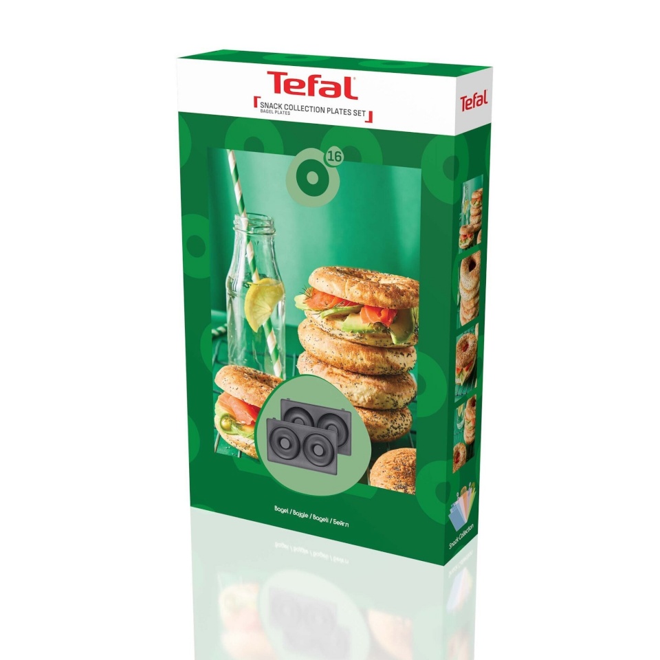 Tefal küpsetusplaadid Snack Collection Baking Trays: 16 Bagels, 2tk