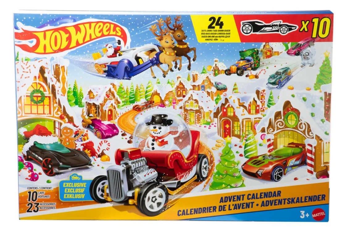 Hot Wheels advendikalender Advent Calendar 2025 (JCB47)