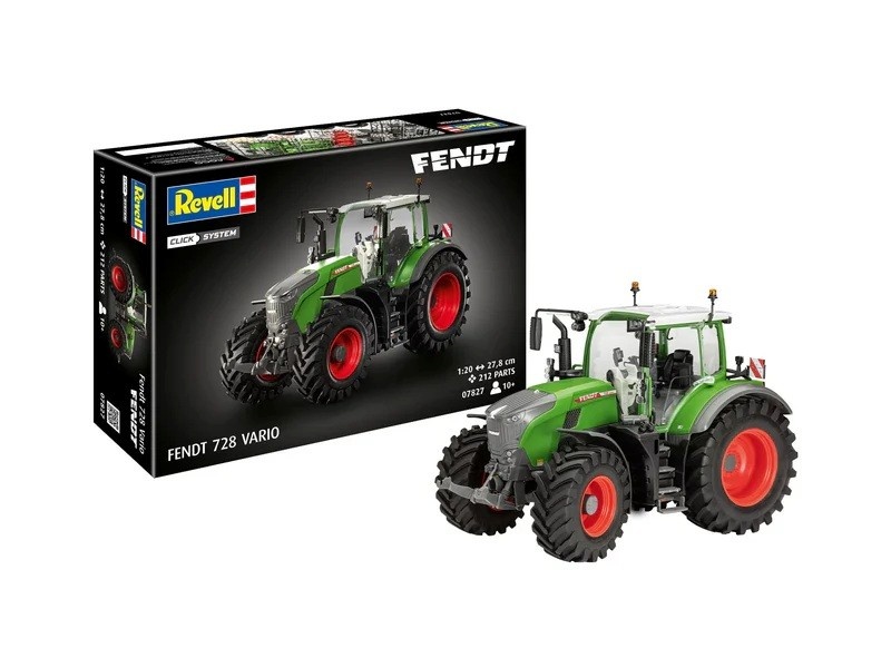 Revell Plastic model Tractor Fendt 728 Vario