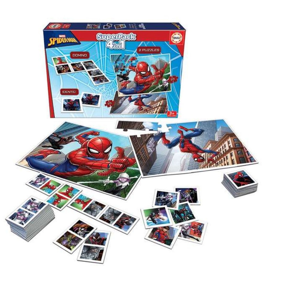 Educa arendav mäng kolm-ühes Superpack Spider-man