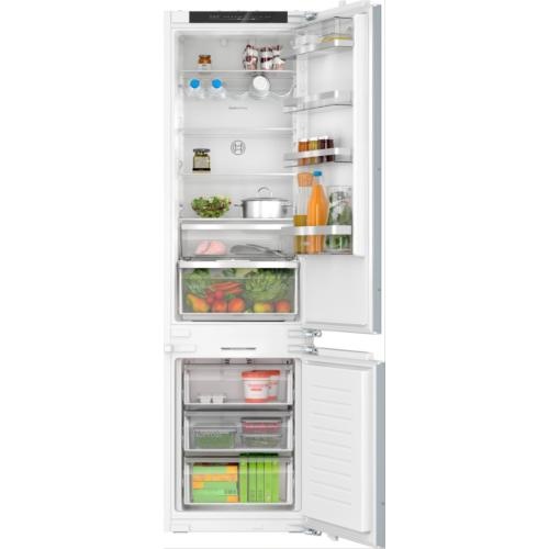 Bosch külmik KIN96ADC0 integreeritav, 193,5cm, 215/75 l, 34dB, NoFrost, elektrooniline juhtimine, valge