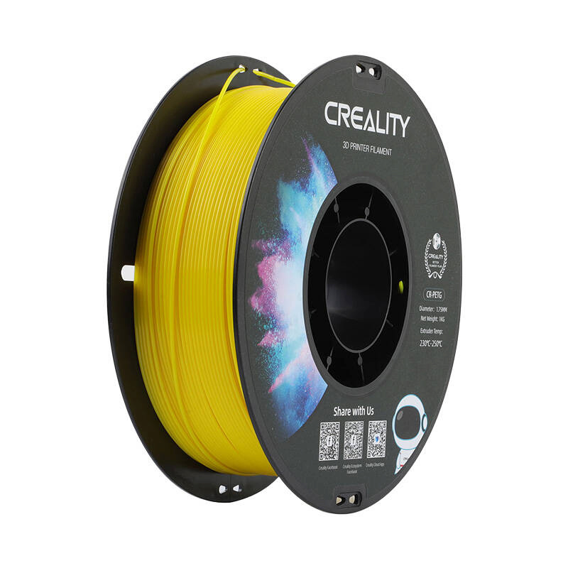 Creality 3D-printeri niit CR-PETG Filament (kollane)