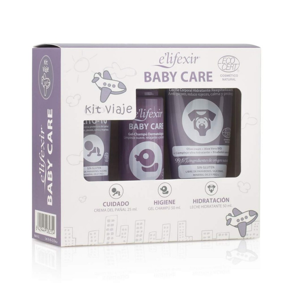 Elifexir Hügieenikomplekt BABY CARE 3-osaline