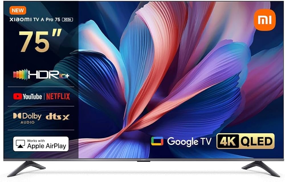 Xiaomi televiisor QLED TV A Pro 2026 75" Google TV 4K UHD