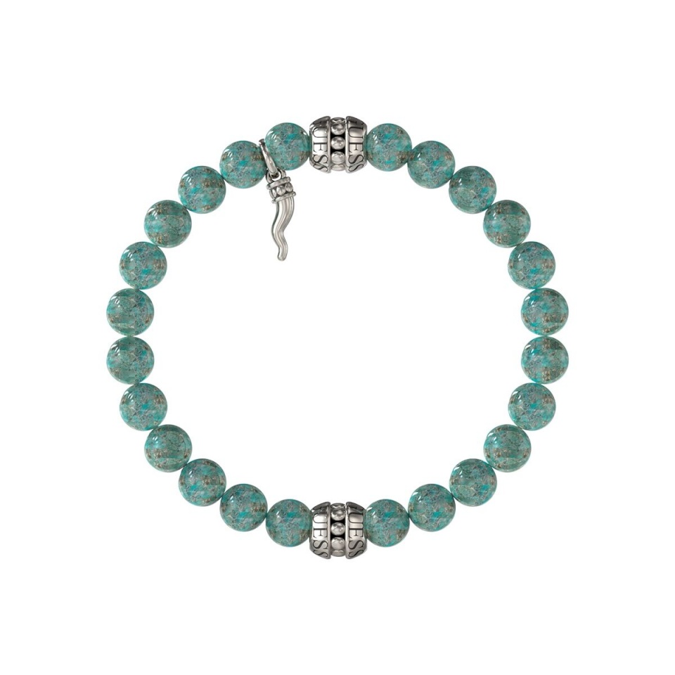 Guess meeste käevõru JUMB06022JWSTGNT-U roheline