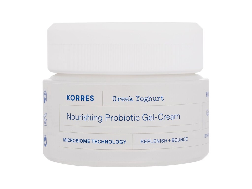 Korres näokreem Greek Yoghurt Nourishing Probiotic Gel-Cream 40ml, naistele