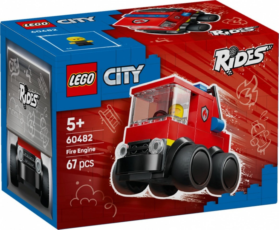 Lego klotsid Blocks City 60482 Rides - Fire Engine