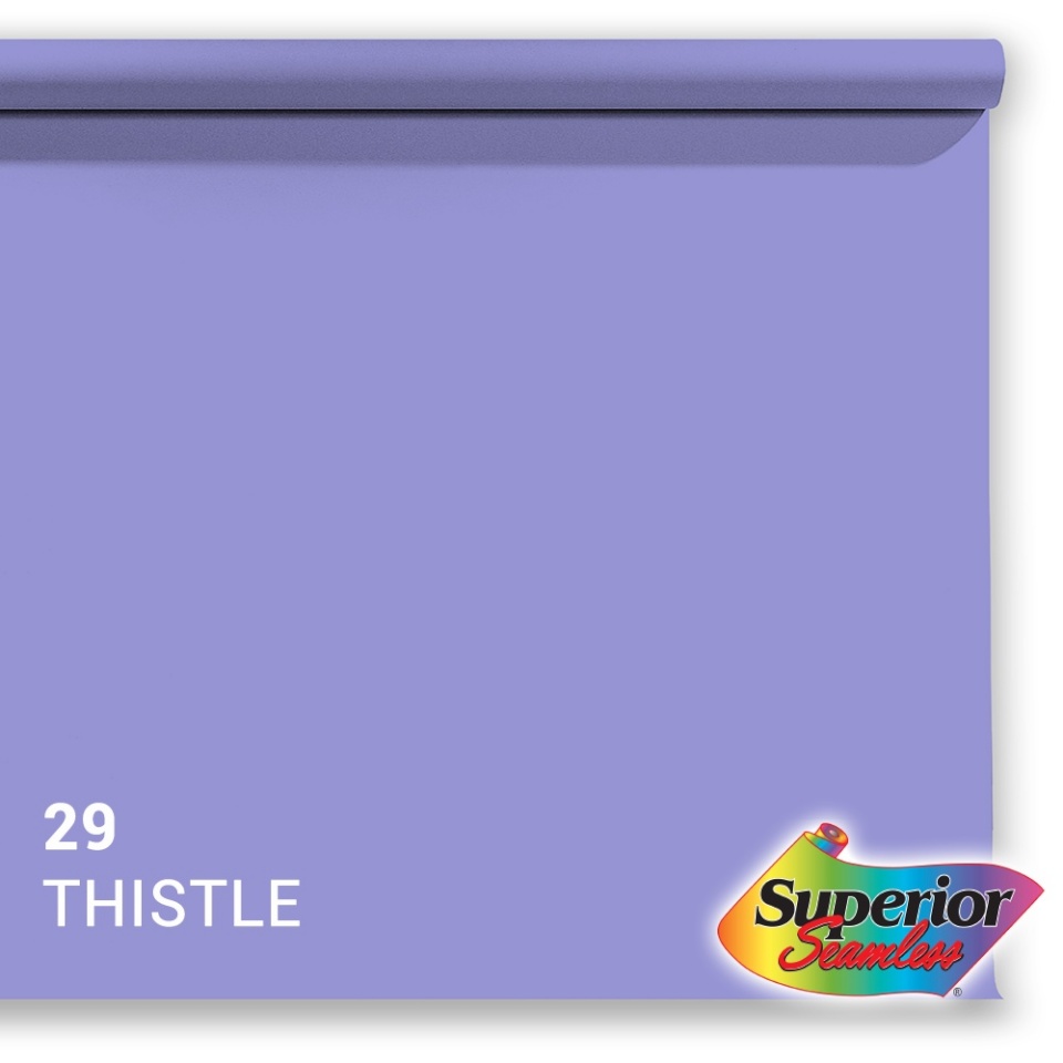 Superior taust Background Paper 29 Thistle 2.72x11m