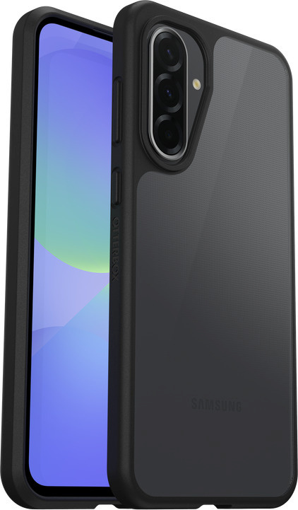 Otter Productsi kaitseümbris OtterBox React, Galaxy A36 5G, läbipaistev / must