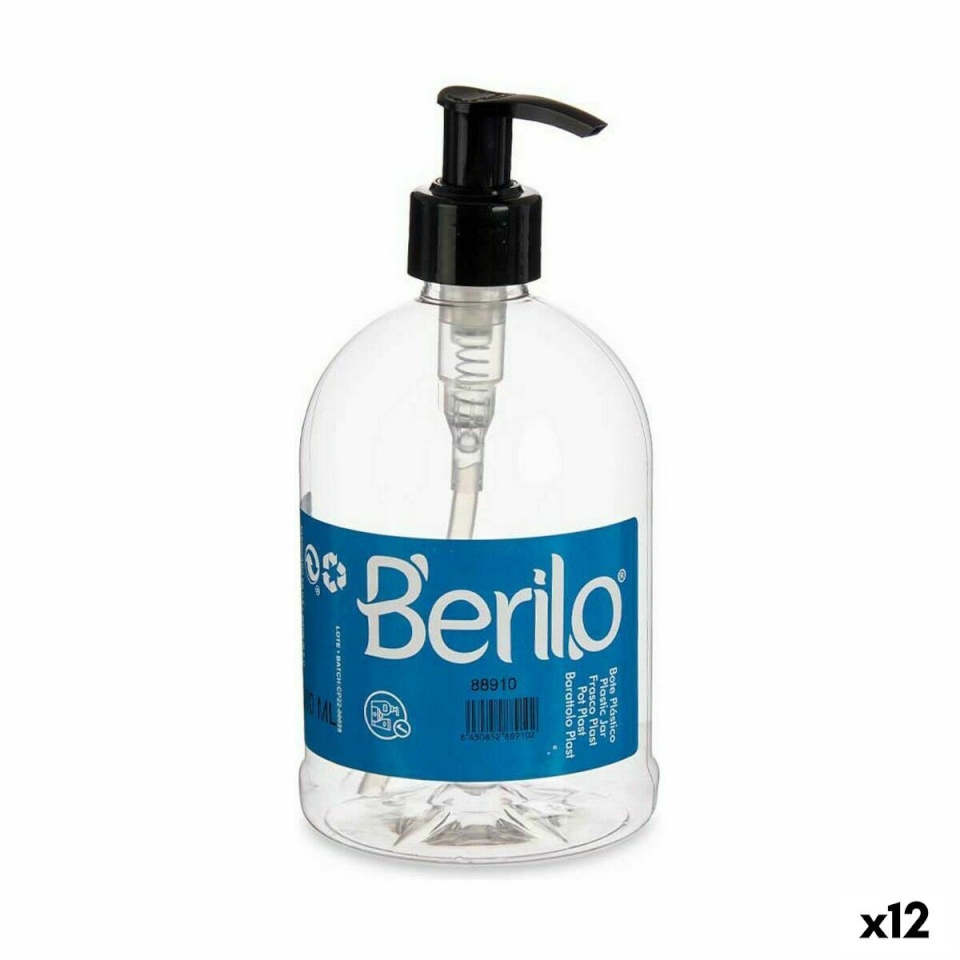 Berilo seebidosaator must läbipaistev Plastmass 500ml (12 Ühikut)