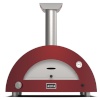 Alfa Forni pitsaahi Moderno 2 Hybrid Pizza Oven, punane