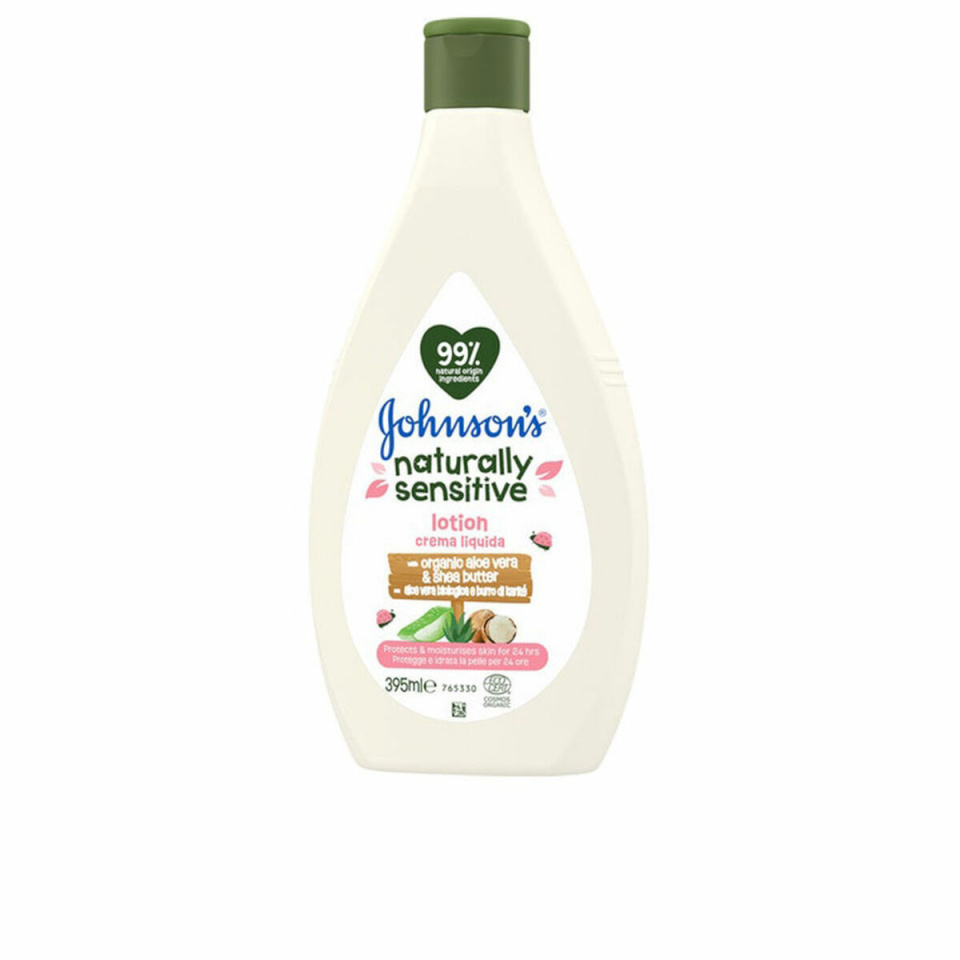 Johnson's niisutav kehakreem lastele BABY BIO NATURALLY SENSITIVE 395ml