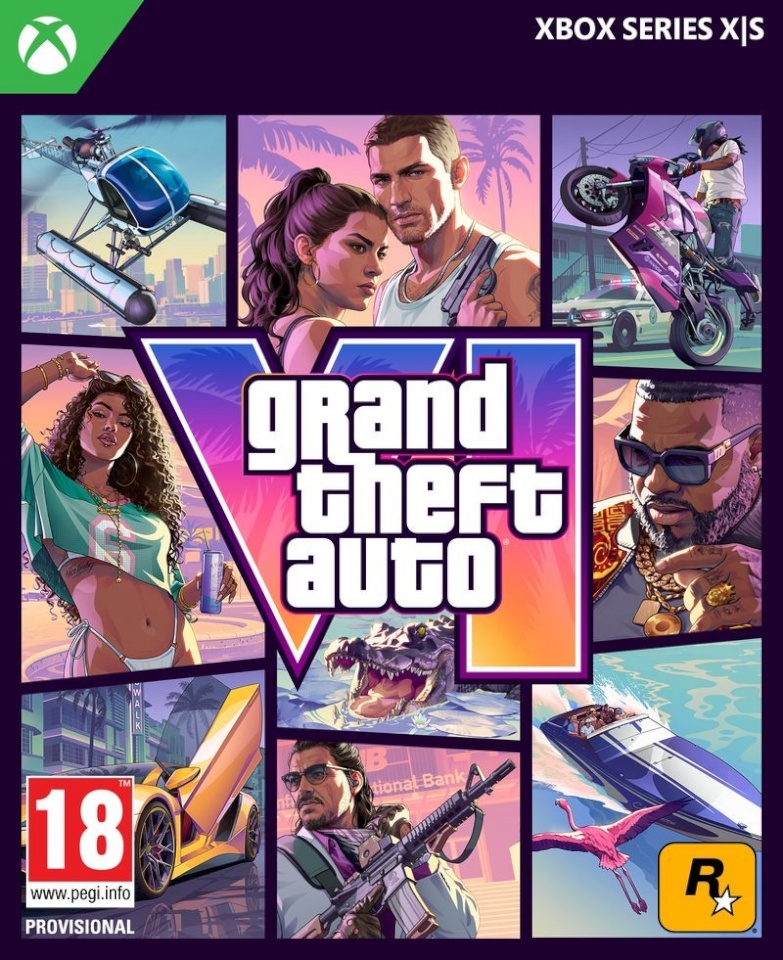 Xbox Series X mäng Grand Theft Auto 6