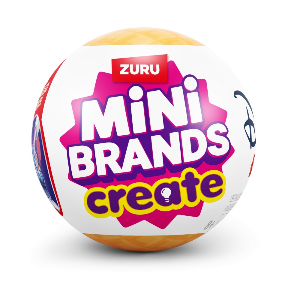 MINI BRANDS Disney miniatuuride komplekt Snacks Create, 77708GQ1
