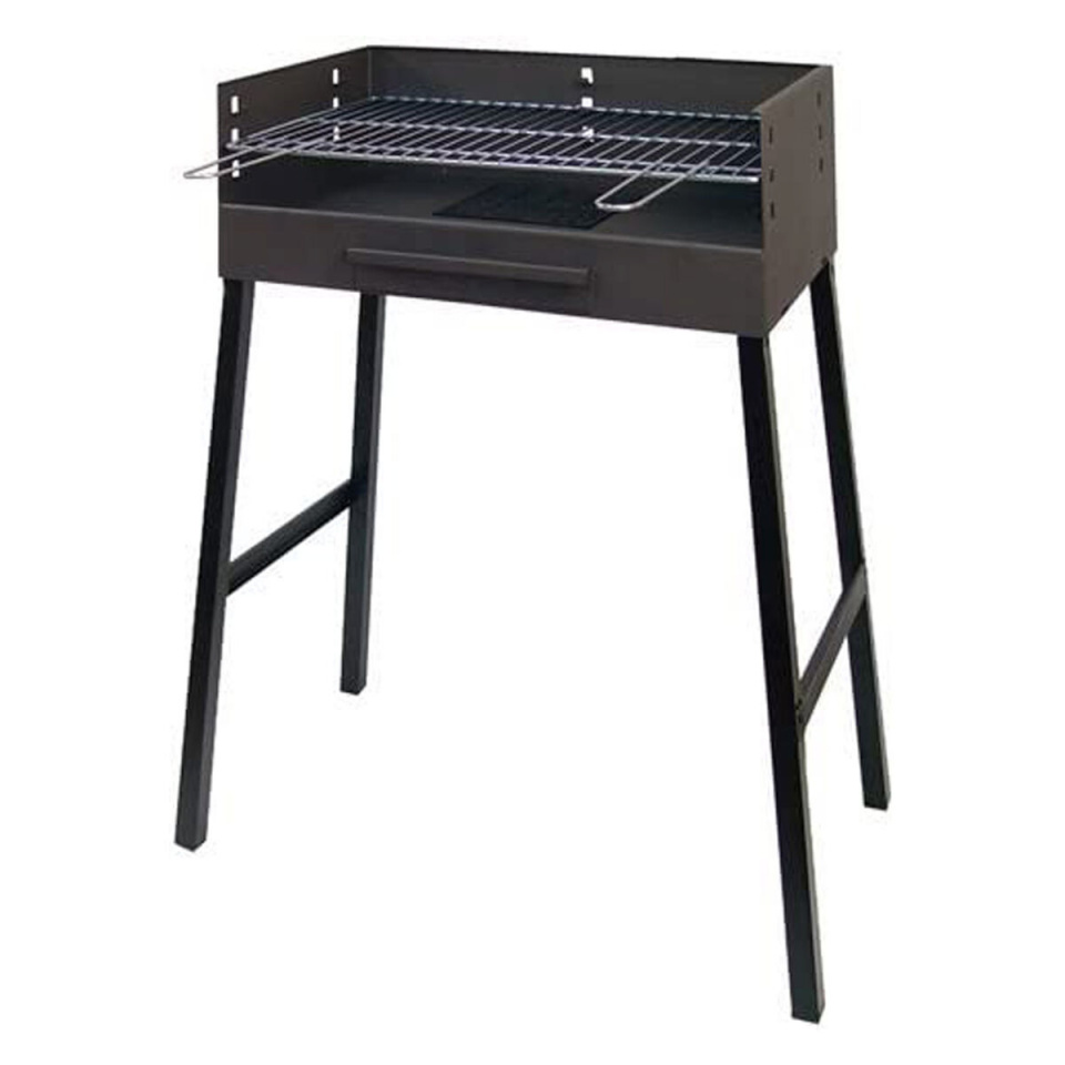 Imex El Zorro Jalgadega Söegrill Grill must (69x40x92cm)