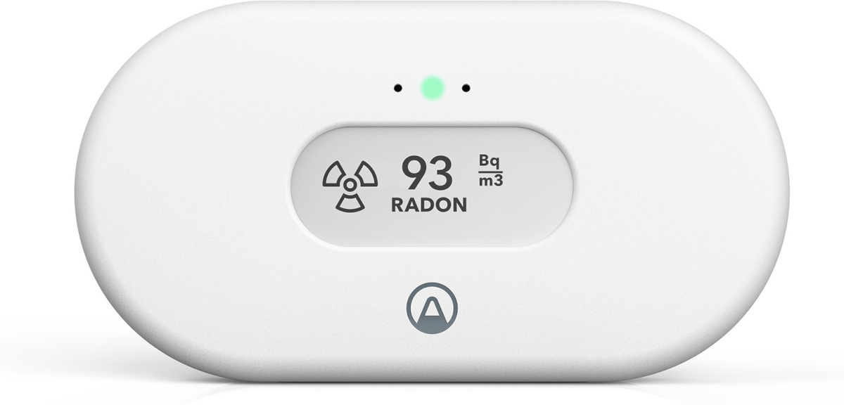 Airthings View Radoni nutikas siseõhu radoonimõõtur