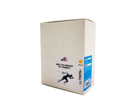 TB Print tindikassett for Epson WF-6090 TBE-T9074Y kollane 100% new