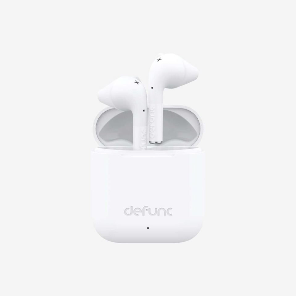 Defunc Wireless Earbuds True Go Slim In-ear, mikrofon, valge