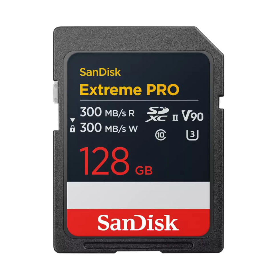 SanDisk mälukaart SDXC 128GB Extreme Pro UHS-II V90 8K 300MB/s
